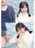 ラップ1枚被せて友達と素股してくれませんか？と偽り溶けるラップを仕込んでウブなお嬢さんに生ハメ、中出しさせちゃいました！ 藤井林檎