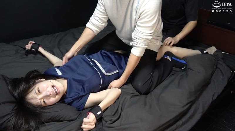 「全身敏感くすぐりエステ嬢 琥珀ややチャンの拘束ハードくすぐりフルコース」エステシャン:琥珀やや