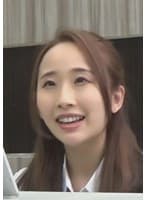 某有名企業中出し受付デスク 社内で人気の美人受付嬢