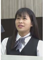 某有名企業中出し受付デスク ユニフォームに隠されたデカ乳輪＆陥没乳首