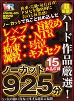 【VR】ノーカット925分15作品収録 超豪華！！ハード作品厳選！！ ノーカットで丸ごと詰め込んだ レ×プ・首絞め・イラマ・NTR・拘束・号泣・調教・キメセク Sッ気の強い貴方に捧げる超限定福袋